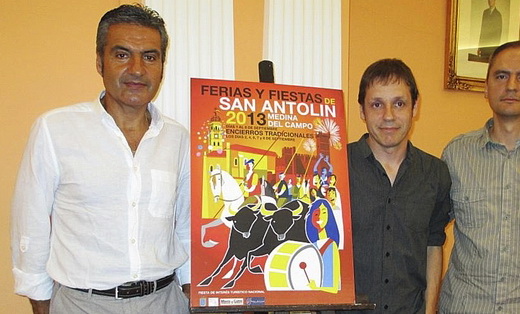 Presentacin del cartel de fiestas de San Antoln 2013. 

