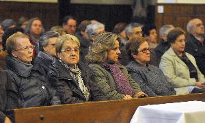 Asistentes al pregón.