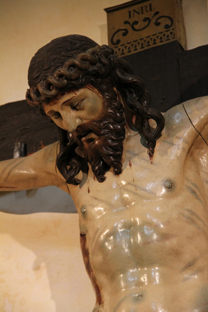 Cristo de la Paz, iglesia Colegiata de San Antolín
