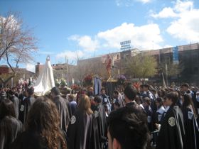 Procesión del Encuentro Domingo de Resurrección