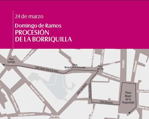 Recorrido Domingo de Ramos