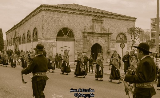 Medina del Campo trashumante. Fotografía cedida por José Antonio Esteban