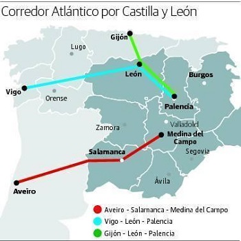 Corredor Atlántico por Castilla y león