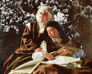 "El Arte de Isabel Guerra" de Sor Isabel Guerra, monja cisterciense y pintora de la luz interior, al servicio de la belleza que humaniza.