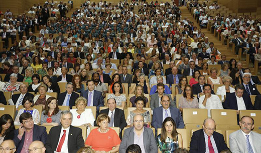 Día de la Provincia de 2013, en el auditorio Miguel Delibes. / G. VILLAMIL