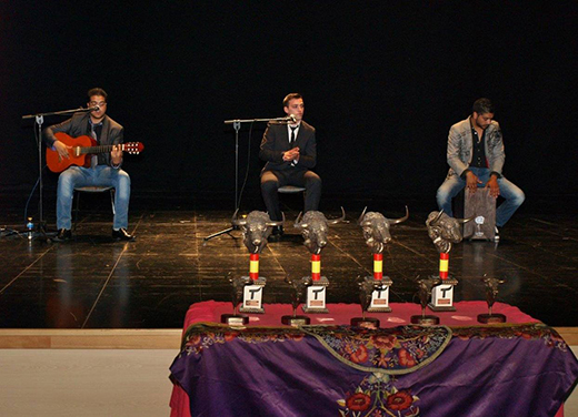 Actuación de Ruedo Flamenco en la I Gala del Corte Puro. / C.C.