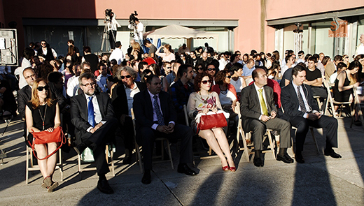 Entrega de los Premios Inspira en el patio del DA2. FOTOS: PABLO DE LA PEÑA