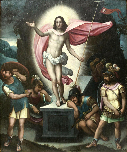 Resurrección. Anónimo castellano. Último cuarto del siglo XVI