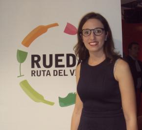 Ángeles Jiménez, gerente de la Ruta del Vino de Rueda