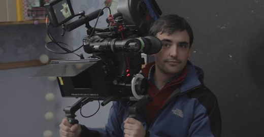 Jorge Dorado en la presentación de su corto 'El otro' en 2012. / Fran Jiménez