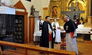 Celebración del auto-sacramental sobre San Vicente Ferrer. / F. Jiménez