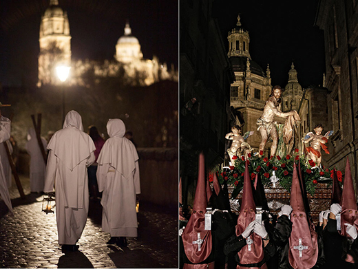 /Afotos2014/SALAMANCA. La Semana Santa de Salamanca destaca por su valiosa imaginería. Las hermandades atesoran, dan culto y procesionan imágenes talladas en madera y policromadas de insignes imagineros que abarcan más de cinco siglos de historia. 