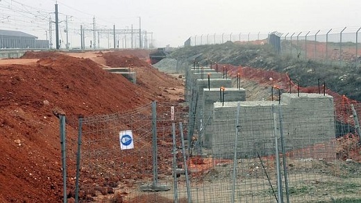 Obras de la estación del AVE de Medina del Campo (Valladolid) - FRAN JIMÉNEZ