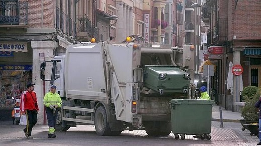 Recogida de basuras a cargo de la Mancomunidad. /F. J.