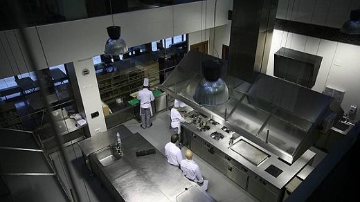 Instalaciones de la Escuela de Cocina. / L. P.-ICAL