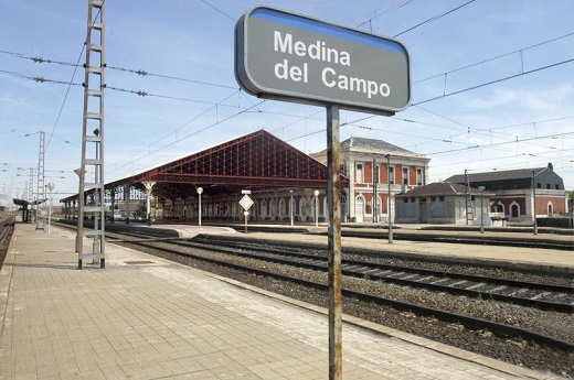 Estación de ferrocarril de Medina del Campo. / F. J.