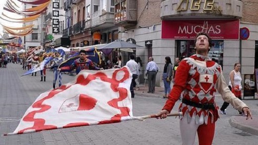 Grupo de abanderados Aritum procedentes de Arezzo, Italia / Fran Jiménez