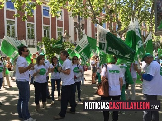 Movilizaciones llevadas a cabo, el Sindicato de Enfermería, SATSE, de Valladolid