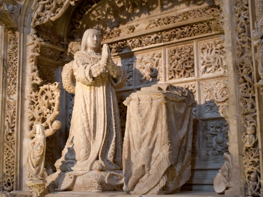 ABC. Sepulcro de Alfonso de Castilla en la Cartuja de Miraflores (Burgos)