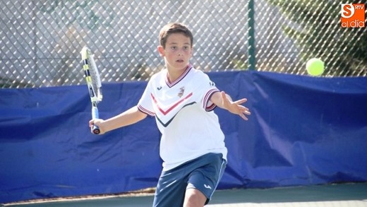 Carlos Sierra durante un torneo disputado en Alba de Tormes