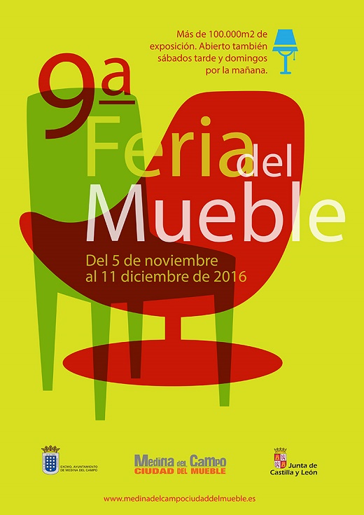 Cartel 9ª Feria del Mueble de Medina del Campo