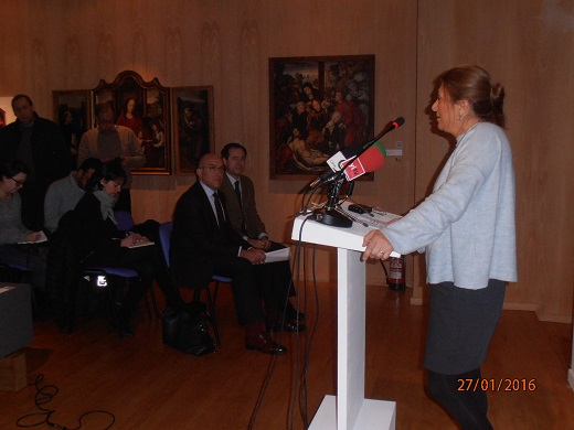 Presentación de la renovación de los ciclos expositivos temporales del Museo, patrocinados por la Diputación de Valladolid