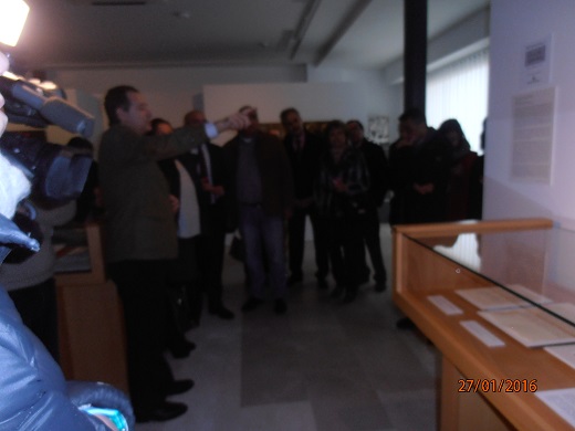 Presentación de la renovación de los ciclos expositivos temporales del Museo, patrocinados por la Diputación de Valladolid
