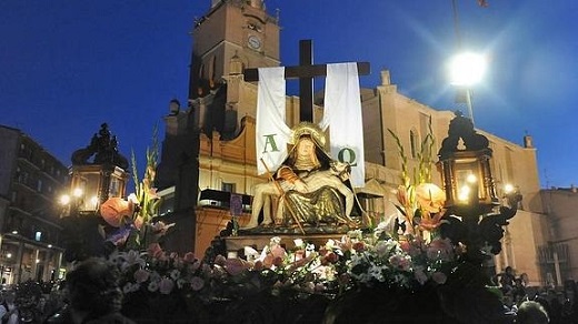 Procesión de la Virgen de las Angustias. / Fran Jiménez