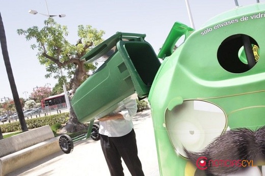 La campaña pretende fomentar y facilitar el reciclaje en las fiestas (Foto: Ecovidrio).