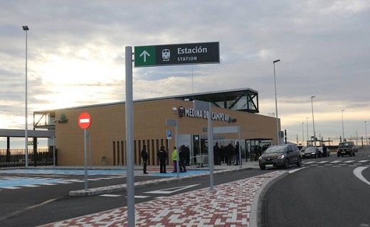 Estación del Ave de Medina del Campo, Valladolid. / HENAR SASTRE