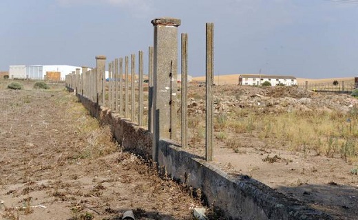 Terrenos en los que se construirá el futuro centro de trnasportes. / F. J.