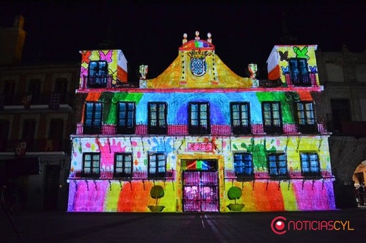 La gala del festival de mapping recaudará fondos para la AECC. El próximo sábado 12 en Medina del Campo