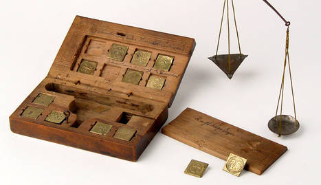 Caja de cambista con balanza y dinerales (1643-58). Fundación Museo de las Ferias