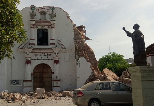 Templo de Juchitán, México