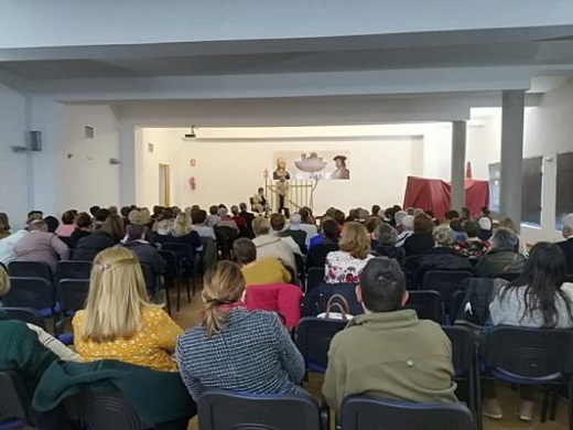 El Grupo Bambalinas Teatro, de la ONCE, mostró la necesidad del voluntariado en la sociedad.