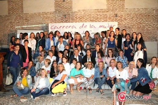 Presentación de la Carrera de la Mujer Medina del Campo, Valladolid 