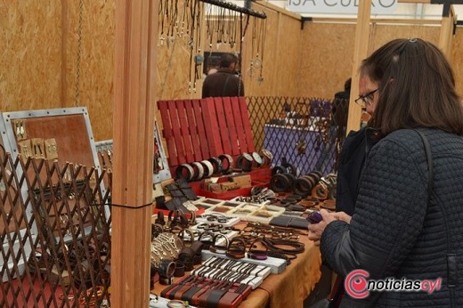 La Feria de Artesanía fue uno de los atractivos de mayo en Medina del Campo.
