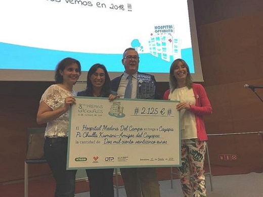 El Hospital de Medina del Campo obtuvo el segundo puesto en los premios “Hospital Optimista”.