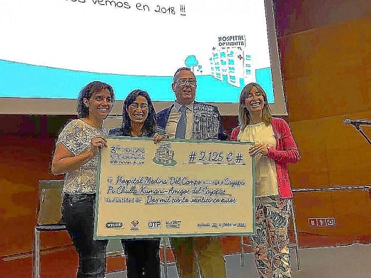 El Hospital de Medina del Campo dona su premio ‘Optimista’ a una ONG en Ecuador