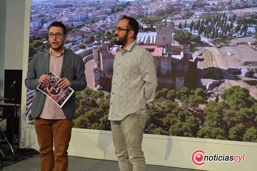 Magro y Tamariz en la presentación.