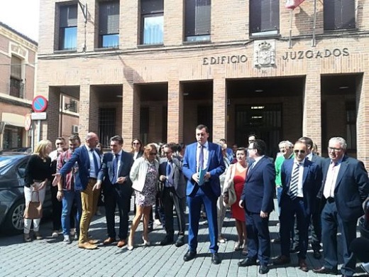 El colectivo de profesionales adscritos al Juzgado de Medina del Campo claman por la apertura de un Juzgado Mixto Número 3