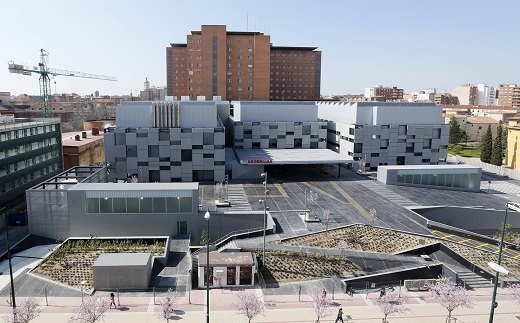 Obras de amliación del Hospital Clínico Univesitario de Valladolid