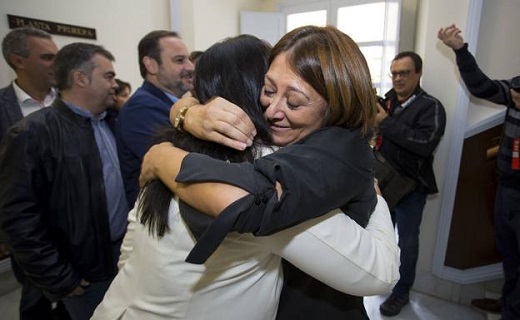 Teresa López, nueva secretaria provincial del PSOE con el 96% de los votos 