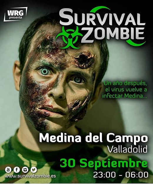 Cartel Survival Zombie 2017 en Medina del Campo

