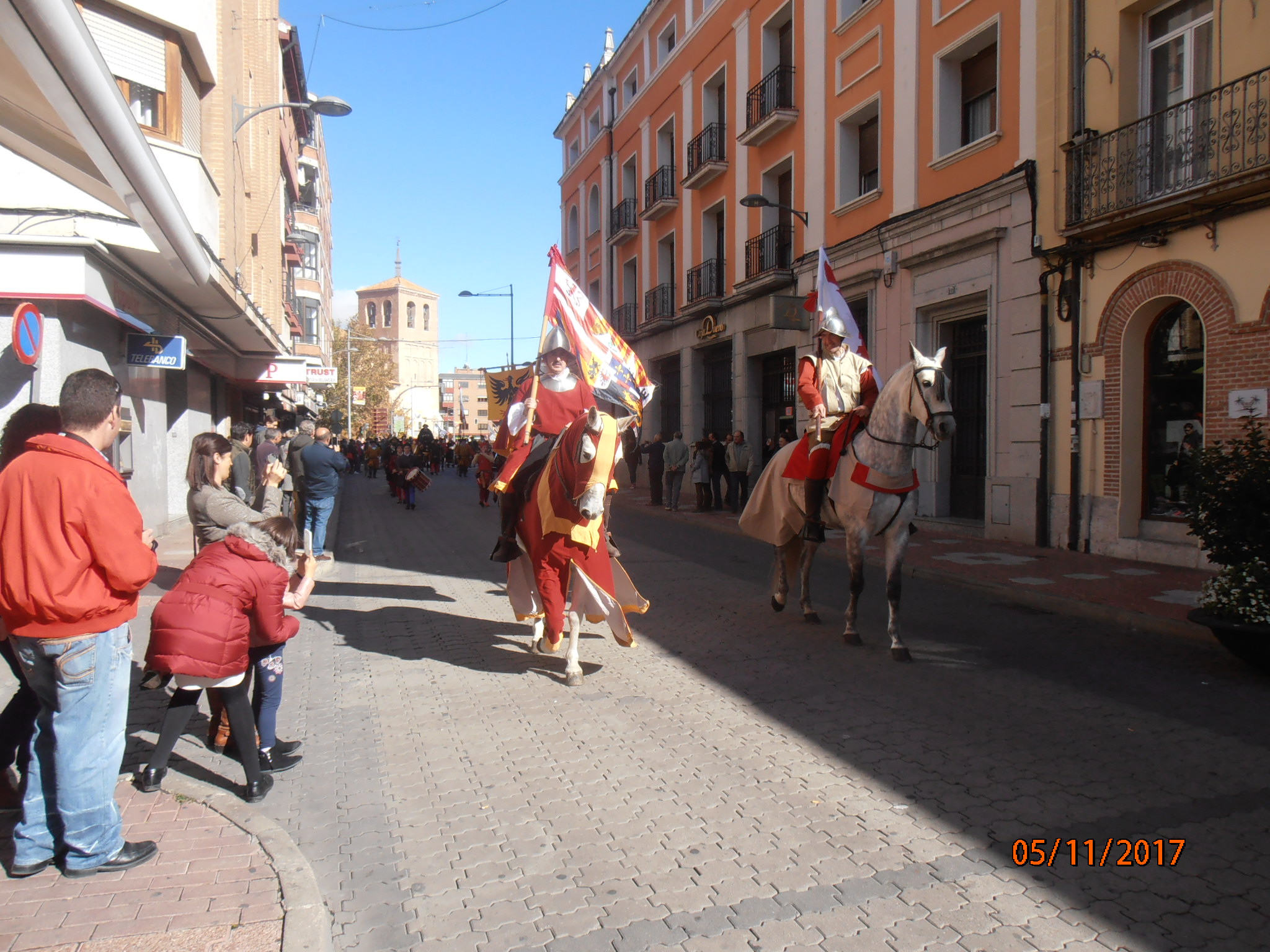 Carlos V llega el domingo. Medina del Campo recreará la visita del ilustre emperador a la villa en 1556