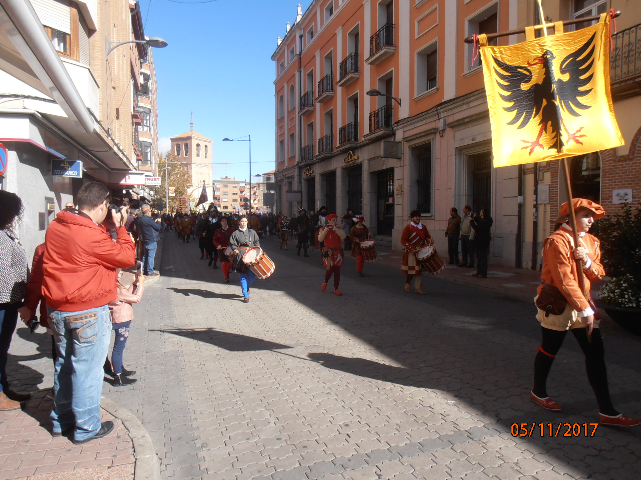 Carlos V llega el domingo. Medina del Campo recreará la visita del ilustre emperador a la villa en 1556