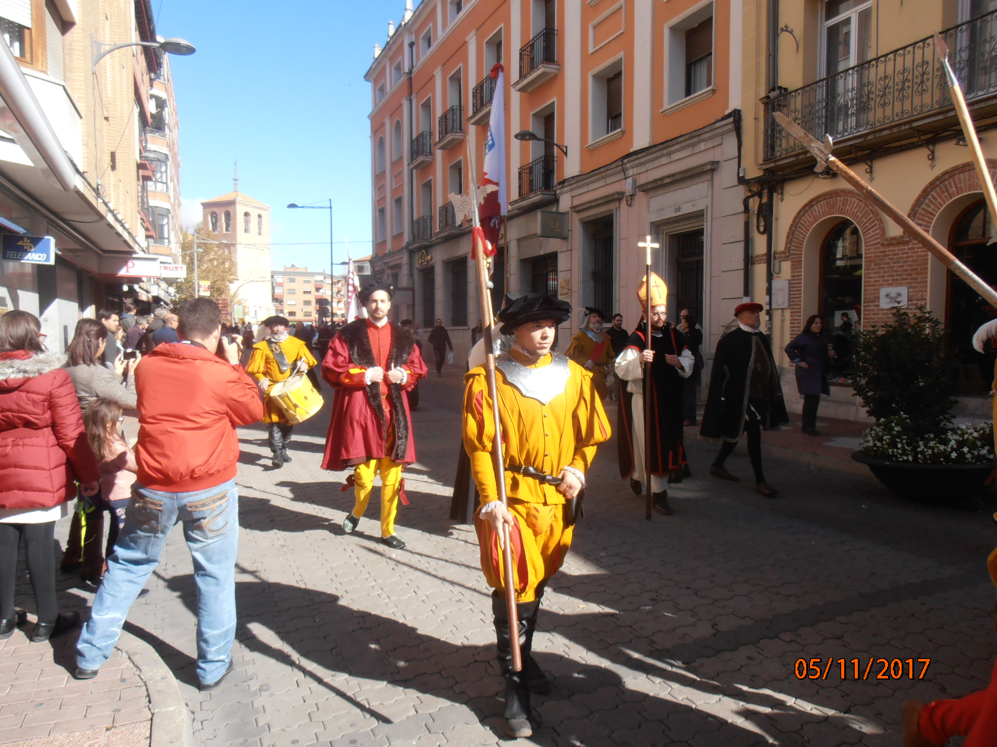 Carlos V llega el domingo. Medina del Campo recreará la visita del ilustre emperador a la villa en 1556