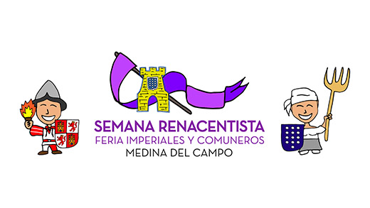 Logo personajes Semana Renacentiata de Medina del Campo.