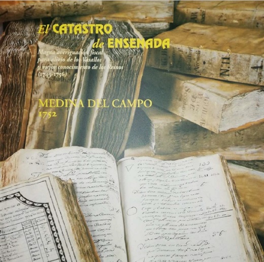 D. Ricardo Hernández García presentara su libro “El Catastro de Ensenada, Medina del Campo 1752”.