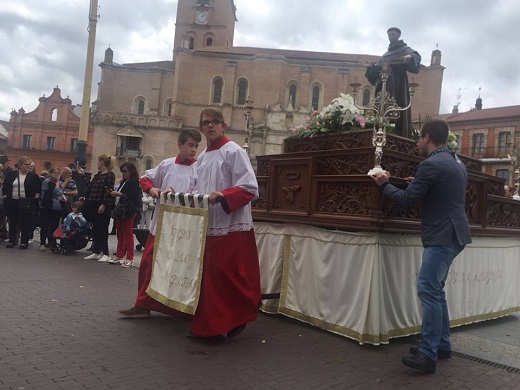 Procesión de San Antonio de Padua, co-patrón de Medina